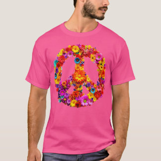 Blume für Frieden T-Shirt