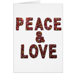 Blume für Frieden und Liebe Weihnachten