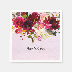 Blume für jeden Anlass Serviette