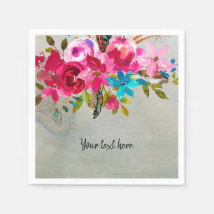 Blume für jeden Anlass Serviette