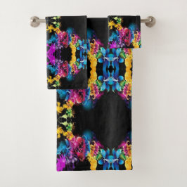 Blume für klassische Stile Badhandtuch Set