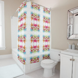 Blume für klassische Stile Duschvorhang