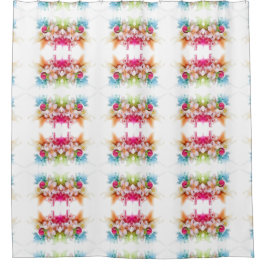 Blume für klassische Stile Duschvorhang