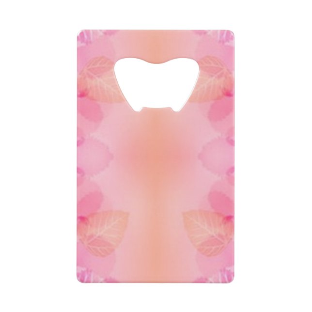 Blume für klassische Stile Geldbeutel Flaschenöffner (Vorderseite)