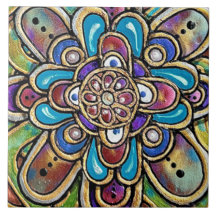 Blume für künstlerische Länder