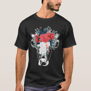 Blume für landwirtschaftliche Nutztiere T-Shirt