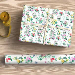 Blume für lebendige Felder Geschenkpapier