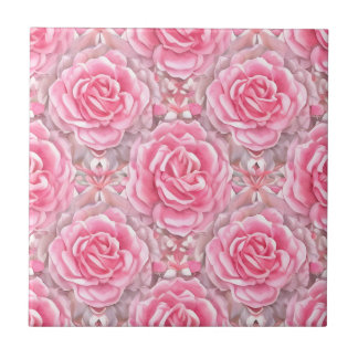 Blume für Musterflorale Rose Fliese