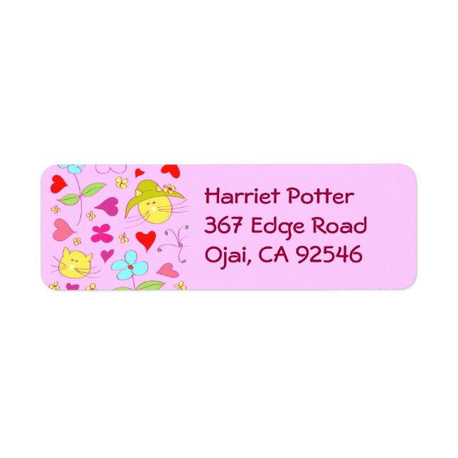 Blume für niedliche Blumenkatzen 2 (Vorne)