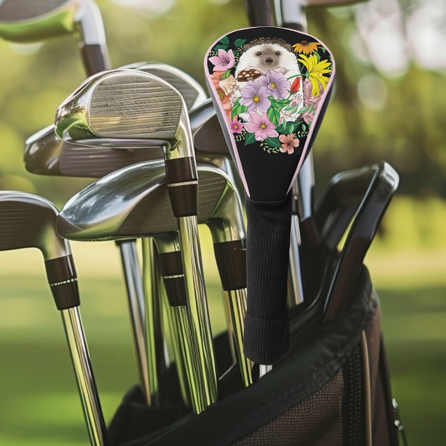 Blume für niedliche Igel Golf Headcover (Von Creator hochgeladen)