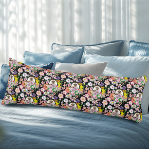 Blume für niedliche Igel Seitenschläferkissen