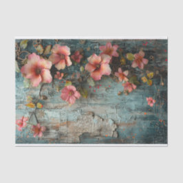 Blume für Papier, gemischte Medien Seidenpapier