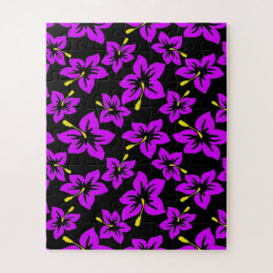 Blume für tropische hawiianische Hibisken Puzzle