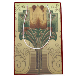 Blume für viktorianische Kunst und Kunsthandwerk Mittlere Geschenktüte