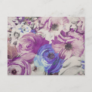 Blume für Vintage Rose Musterbeispiel Postkarte