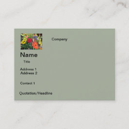 BLUME für Visitenkarten Visitenkarte