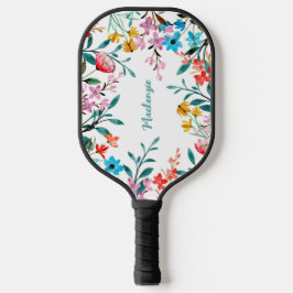 Blume für Wasserfarben, angepasstes Pickleball-Pad Pickleball Schläger