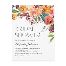 Blume für Wasserfarben Brautparty