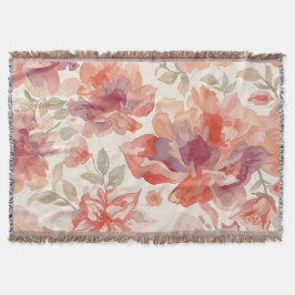 Blume für Wasserfarben Decke