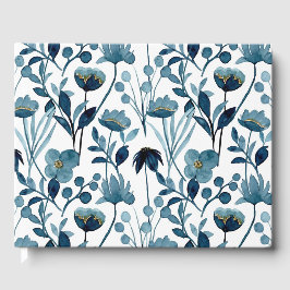 Blume für Wasserfarben Gästebuch