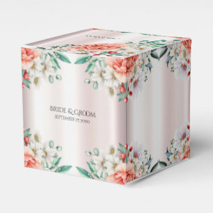 Blume für Wasserfarben Geschenkschachtel