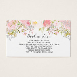 Blume für Wasserfarben in Lieu-Cards