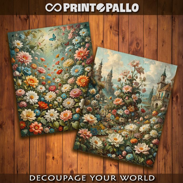 Blume Galore mit Schloss Seidenpapier (Von Creator hochgeladen)