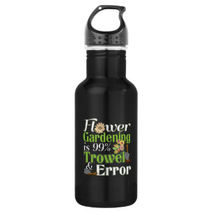 Blume Garening Trowel Error - Gardener Puff Edelstahlflasche