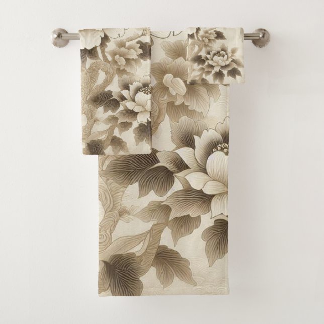 Blume Garten 10 Badetücher Badhandtuch Set (Insitu)