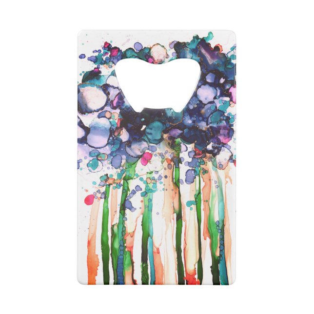 Blume Geldbeutel Flaschenöffner (Rückseite)