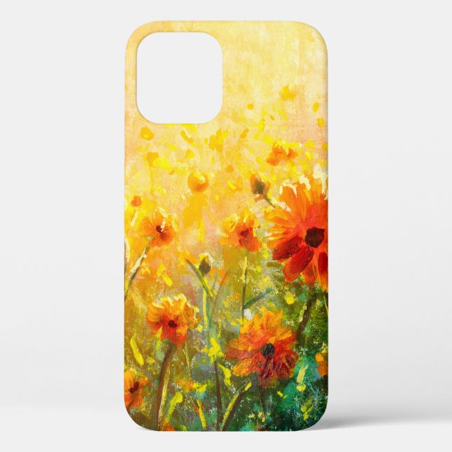 Blume Gemälde Gemälde Gemälde Gemälde Gemälde Case-Mate iPhone Hülle (Rückseite)