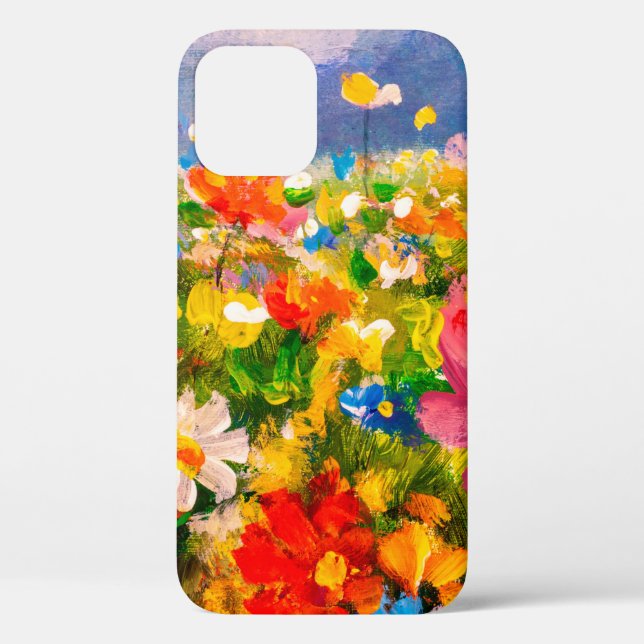 Blume Gemälde Gemälde Gemälde Gemälde Gemälde Case-Mate iPhone Hülle (Rückseite)