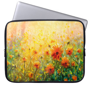 Blume Gemälde Gemälde Gemälde Gemälde Gemälde Laptopschutzhülle