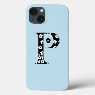 Blume Gemustert Letter P Case-Mate iPhone Fall Hülle