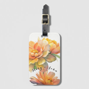 Blume Gepäckanhänger