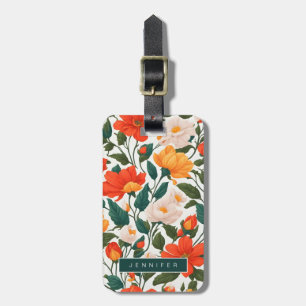 Blume Gepäckanhänger