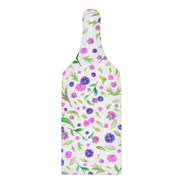 Blume - Geschenk für neugeborene Paare Schneidebrett (Vorderseite)