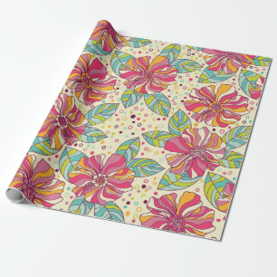 Blume Geschenkpapier