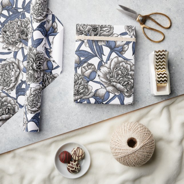 Blume Geschenkpapier (Basteln)