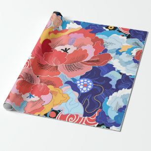 Blume Geschenkpapier