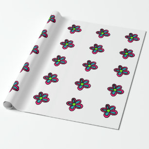 Blume Geschenkpapier