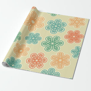 Blume Geschenkpapier