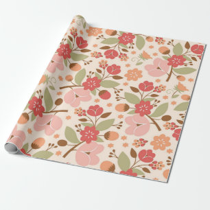 Blume Geschenkpapier