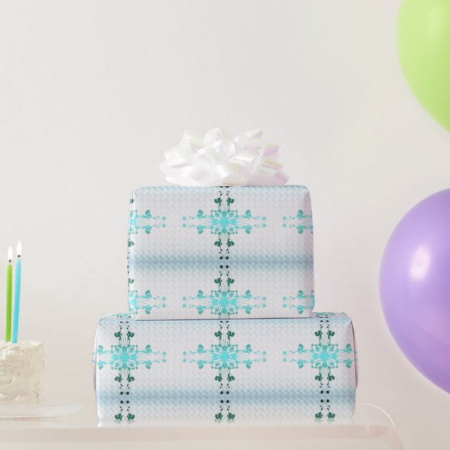 Blume Geschenkpapier (Partygeschenke)