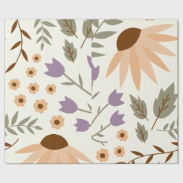 Blume Geschenkpapier