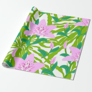Blume Geschenkpapier
