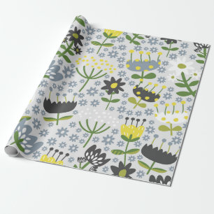 Blume Geschenkpapier