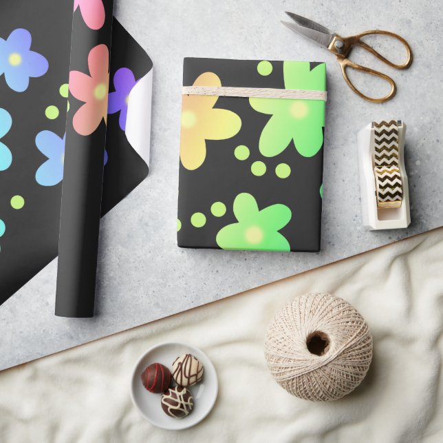 Blume Geschenkpapier (Kunsthandwerk)