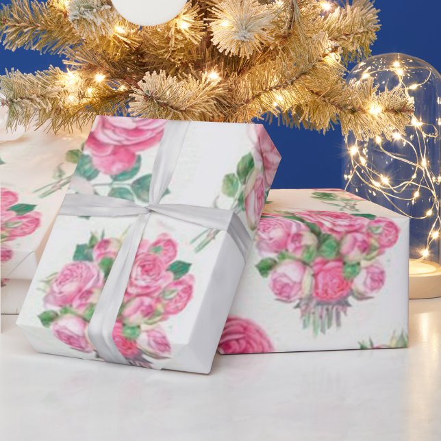 Blume Geschenkpapier (Feiertage)