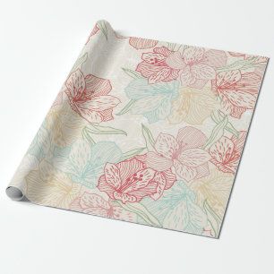 Blume Geschenkpapier